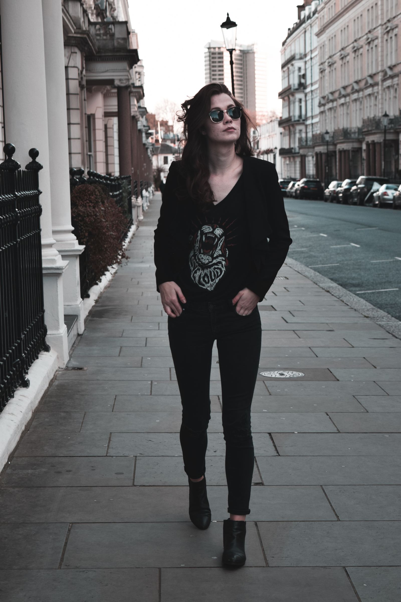 how to style an all black look, how to set goals