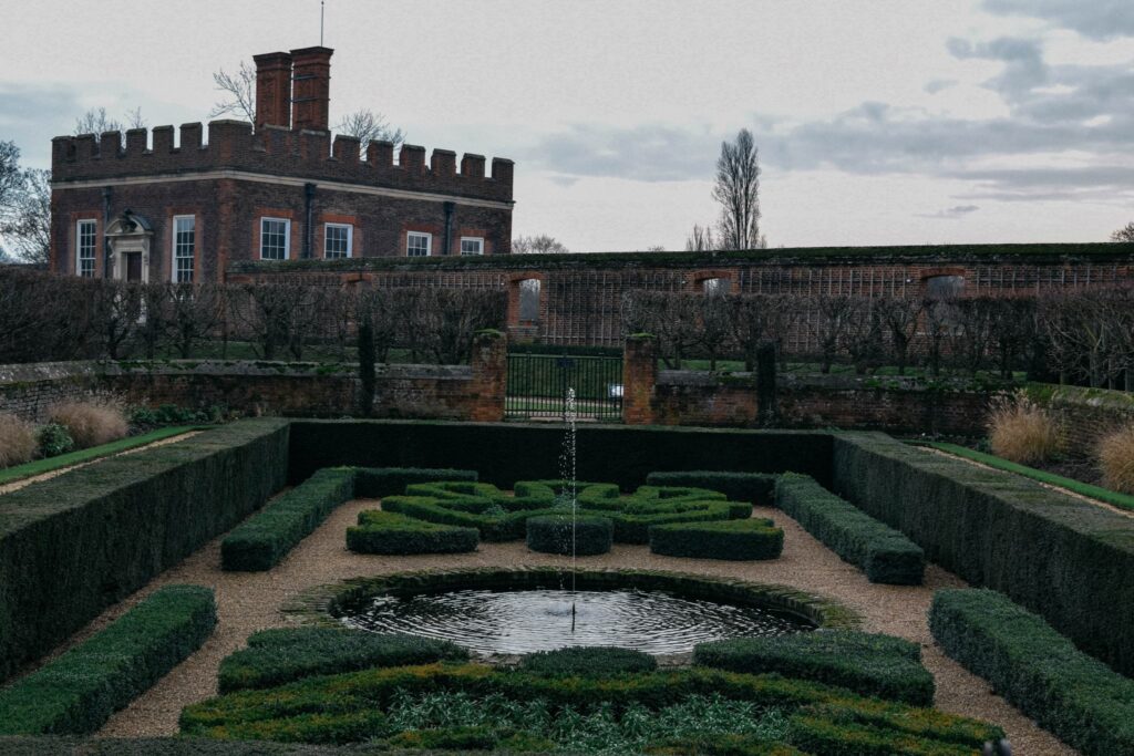 Falling in Love, Surrey, England, All Saints, Hampton Court Palace