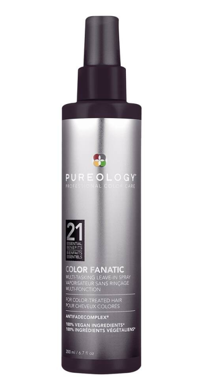 Pureology Colour Fanatic Leave In Conditioner Spray| Monochrome Minimalist Haircare Guide